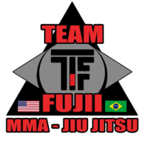 TF MMA BJJ Main Logo Red w Str8 White Border Transparent Vector